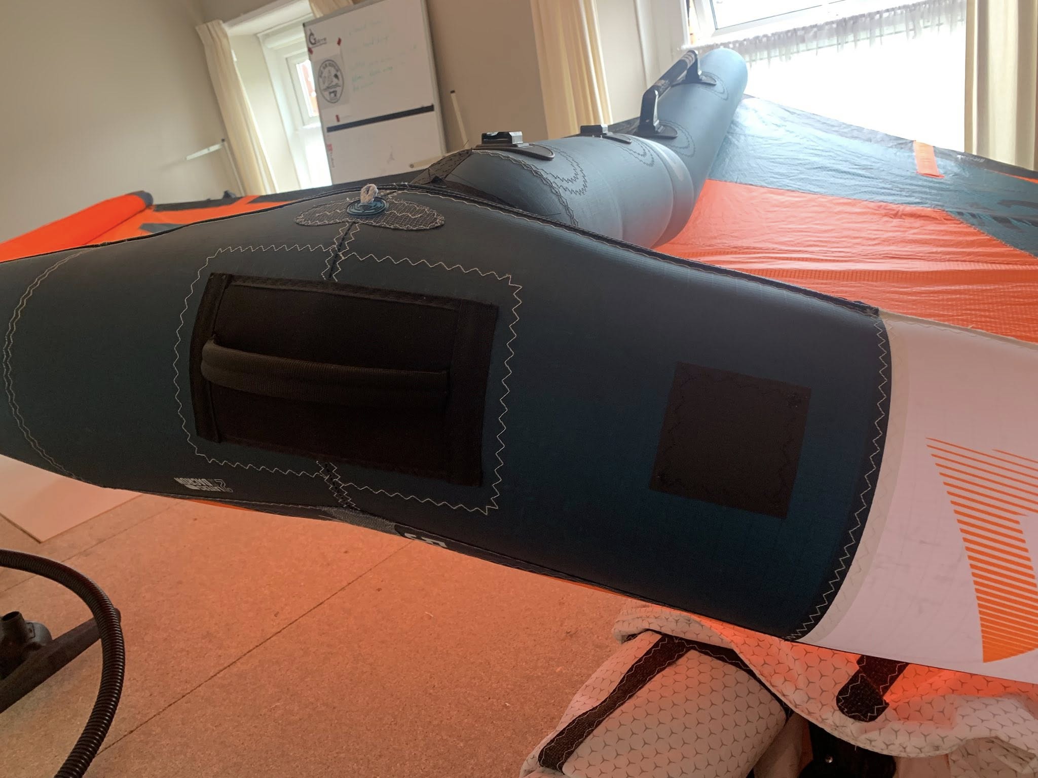Windsurfing Sail Repair Image
